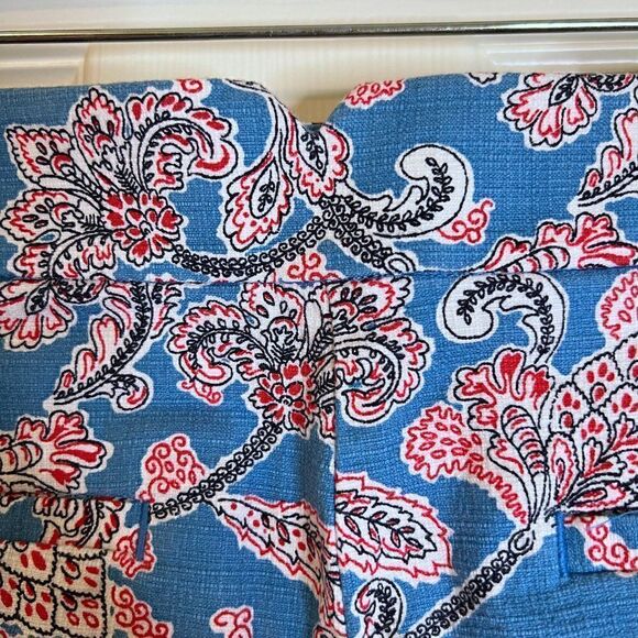 Loft Ann Taylor Paisley Shorts sz 4 - Picture 5 of 9